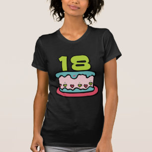 18-jähriger Geburtstagskuchen T-Shirt