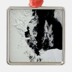 18. Januar 2010 - Ross-Meer, die Antarktis Silbernes Ornament