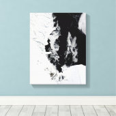 18. Januar 2010 - Rosssee, Antarktis Leinwanddruck (Insitu (Holzboden))