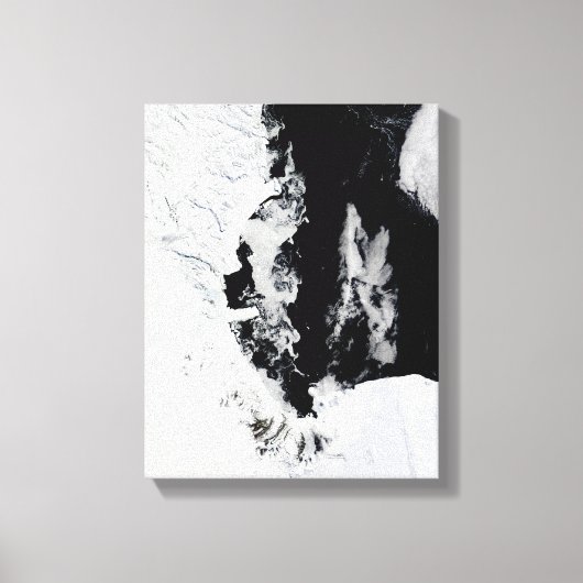 18. Januar 2010 - Rosssee, Antarktis Leinwanddruck (Vorderseite)