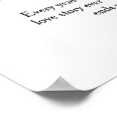 18. Jubiläum Foto Collage Poster (Ecke)