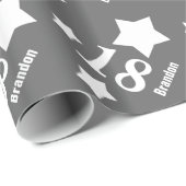 18. Jugendlich Geburtstag oder irgendwelche Jahr Geschenkpapier (Rolleneckpunkt)