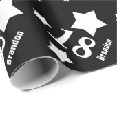 18. Jugendlich Geburtstag oder irgendwelche Jahr Geschenkpapier (Rolleneckpunkt)