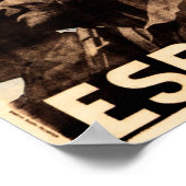 18 JULIO ESPANA LIBRE Spanische Propaganda des Ziv Poster (Ecke)