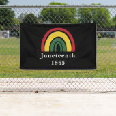 18. Juni 1865 Afrikanische Amerikanische schwarze Banner (Insitu)