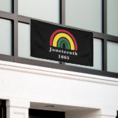 18. Juni 1865 Afrikanische Amerikanische schwarze  Banner (Äußeres Gebäude)