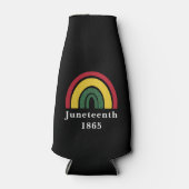 18. Juni 1865 Afrikanische Amerikanische schwarze Flaschenkühler (Vorderseite)