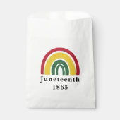 18. Juni 1865 Afrikanische Amerikanische schwarze  Geschenktütchen (Vorderseite)