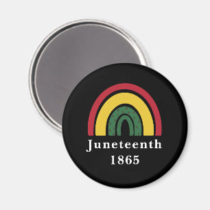 18. Juni 1865 Afrikanische Amerikanische schwarze  Magnet