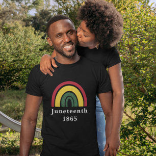 18. Juni 1865 Afrikanische Amerikanische schwarze T-Shirt