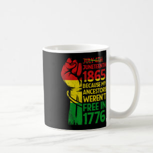 18. Juni 1865 Black African Patriotic Melanin No. Kaffeetasse