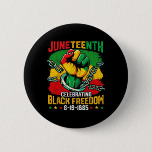 18. Juni 1865 Black American African Women Men F Button