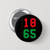 18. Juni 1865 Button (Vorne & Hinten)