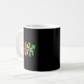 18. Juni 1865 Feier Black Freedom African Kaffeetasse (Vorderseite Links)