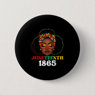 18. Juni 1865 Feiert Freiheit zum Blac Button