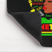 18. Juni 1865 Pride Celebrate Black Women Afrika Mousepad (Ecke)