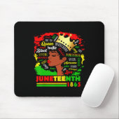 18. Juni 1865 Pride Celebrate Black Women Afrika Mousepad (Mit Mouse)