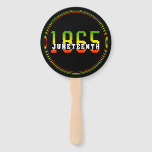 18. Juni 1865: Schwarze Freiheit feiern Fächer