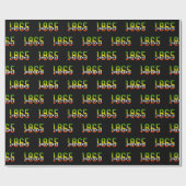 18. Juni 1865: Schwarze Freiheit feiern Geschenkpapier (Flach)