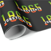 18. Juni 1865: Schwarze Freiheit feiern Geschenkpapier (Rolleneckpunkt)