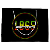 18. Juni 1865: Schwarze Freiheit feiern Große Geschenktüte (Rückseite)