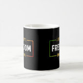 18. Juni 1865: Schwarze Freiheit feiern Kaffeetasse (Mittel)
