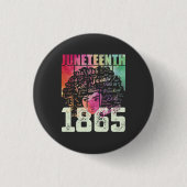 18. Juni 1865 Schwarze Freiheit in Afrika Button (Vorderseite)