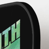 18. Juni 1865 Schwarze Freiheit in Afrika Pickleball Schläger (Linke Seite)