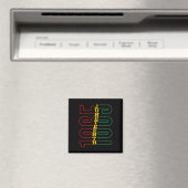 18. Juni 1865 Schwarzer Geschichtsmonat Afrikanisc Magnet (In Situ (Geschirrspüler))