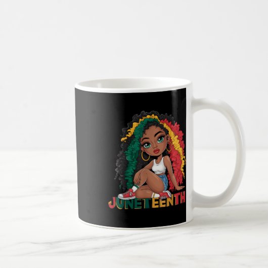 18. Juni 1865 Schwarzkönigin Kaffeetasse (Rechts)