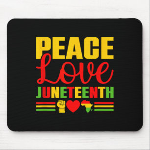 18. Juni 1865 Shirt Frauen Freiheit schwarze Gesch Mousepad