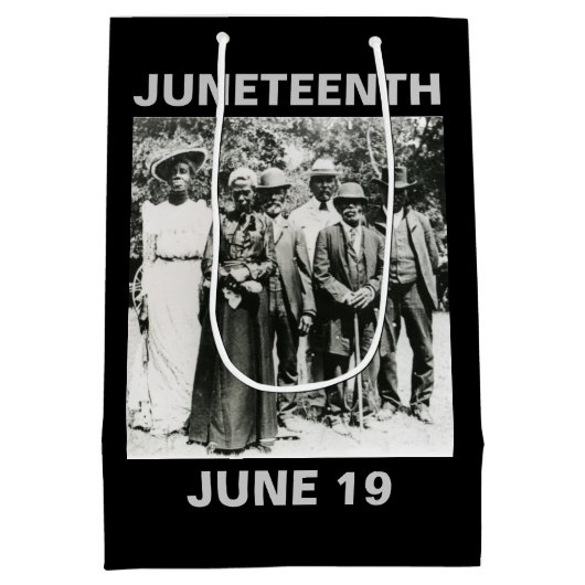 18. Juni 1866: Feier der Emanzipation Mittlere Geschenktüte (Rückseite)