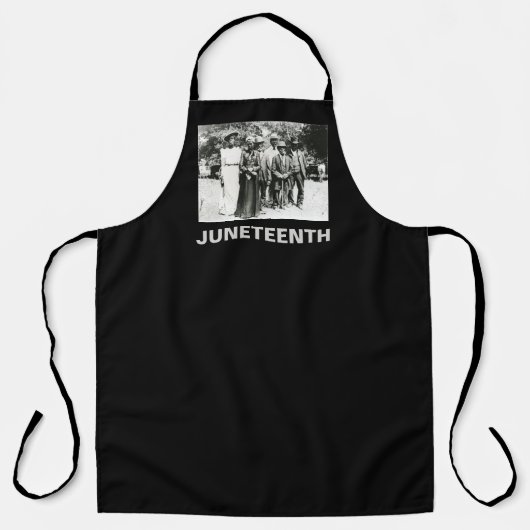 18. Juni 1866: Feier der Emanzipation Schürze (Vorderseite)