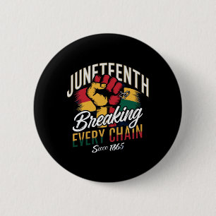 18. Juni für die Freiheit Afrikas 1865 Button