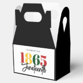 18. Juni Schwarze Geschichte Geschenkschachtel (Geöffnet)