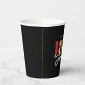 18. Juni Schwarze Geschichte Pappbecher (Rechts)