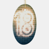 18 KERAMIK ORNAMENT (Rechts)