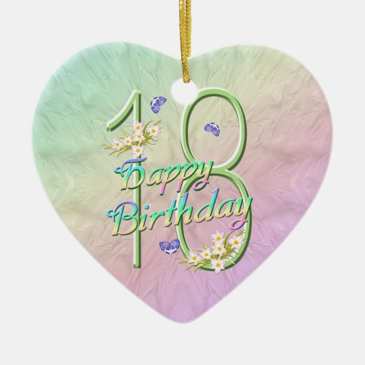 18. KERAMIKORNAMENT (Vorne)