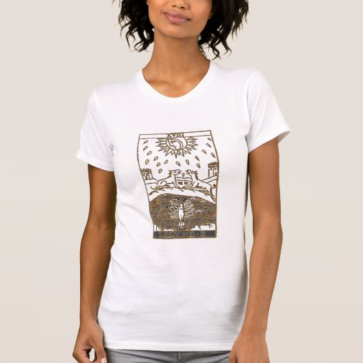 18 - La Lune (der Mond) T-Shirt (Vorderseite)