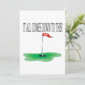 18. Loch Einladung (Stehend Vorderseite)