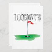 18. Loch Einladung (Vorne/Hinten)