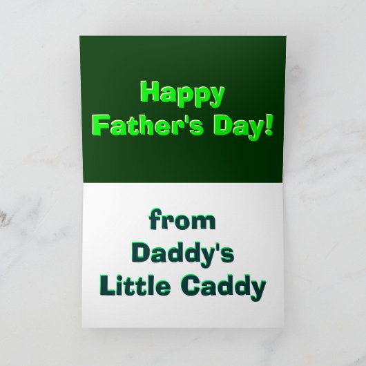 18. Loch Karte (Innenseite)