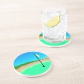 18. Loch-Untersetzer Sandstein Untersetzer (Seite)