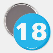 18 Magnet (Vorderseite/Rückseite)