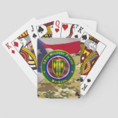 18. Militärpolizei-Brigade Spielkarten (Rückseite)