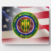 18. Militärpolizeibrigade Fotoplatte (Vorderseite)