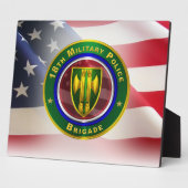 18. Militärpolizeibrigade Fotoplatte (Seite)