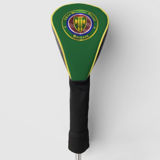 18. Militärpolizeibrigade Golf Headcover (Vorderseite)