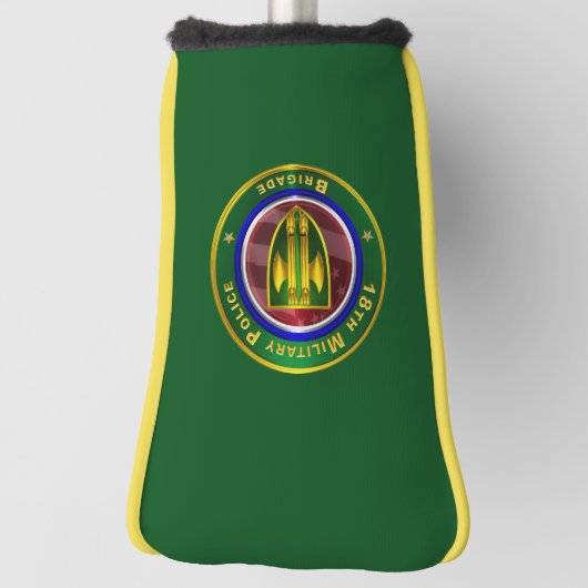 18. Militärpolizeibrigade Golf Headcover (Rotieren 90)