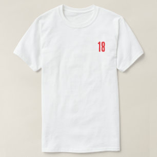 18 mit Erfahrung Grafik-T-Shirt T-Shirt